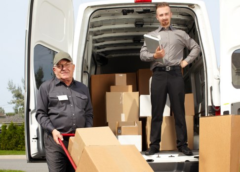 Man and van pricing example for South Kensington home moves
