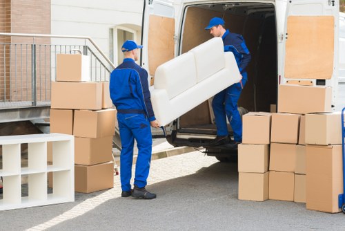 Furniture pick-up service handling bulky items in Southkensington