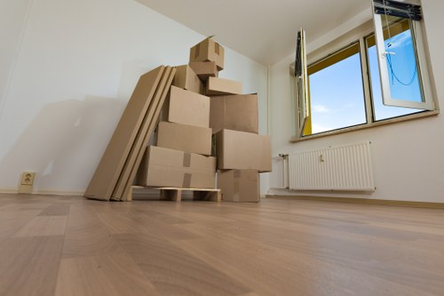 Residential moving team providing removal services in South Kensington