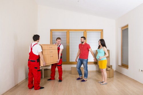 Professional furniture removals in South Kensington with careful lifting and transport