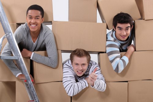 Vehicle loaded securely with items arranged for safe transport