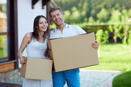 Professional packing for commercial moves in South Kensington