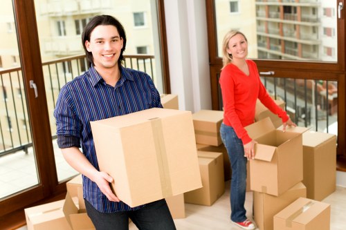 Safe transport of office equipment as part of an office move